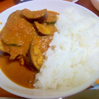 夏野菜のバターチキンカレー